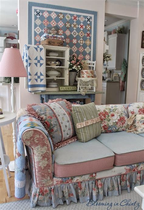Cozy cottage slipcovers in country cottage sofas and chairs view photo 5 of 15. Pin by Julia Harrison on Shabby Chic | Shabby chic sofa ...