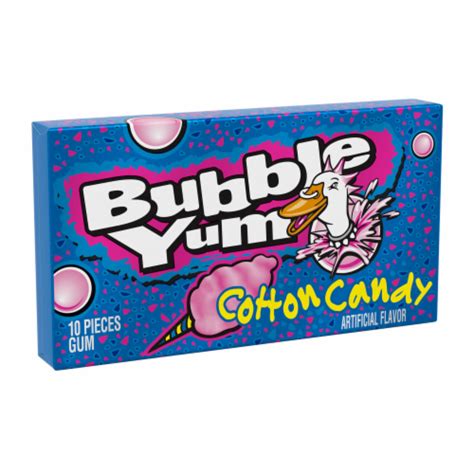 Bubble Yum Cotton Candy Bubble Gum Pack 10 Pieces 282 Oz Fred Meyer