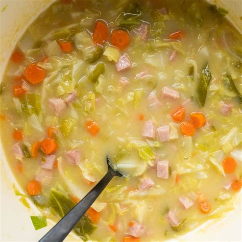 Maybe you would like to learn more about one of these? Ham and Cabbage Soup - Easy Soup Ready in 45 Minutes