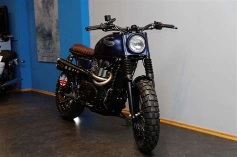 Umgebautes Motorrad Triumph Scrambler Von Promotec Gmbh 1000psch