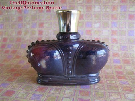 Vintage Perfume Bottle Prince Matchabelli Purple Gold Crown Etsy