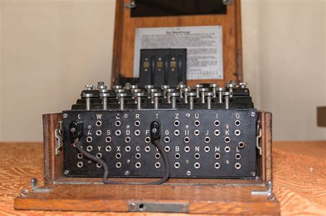 El Cifrado De Enigma Código Máquina De La Segunda Guerra Mundial Foto