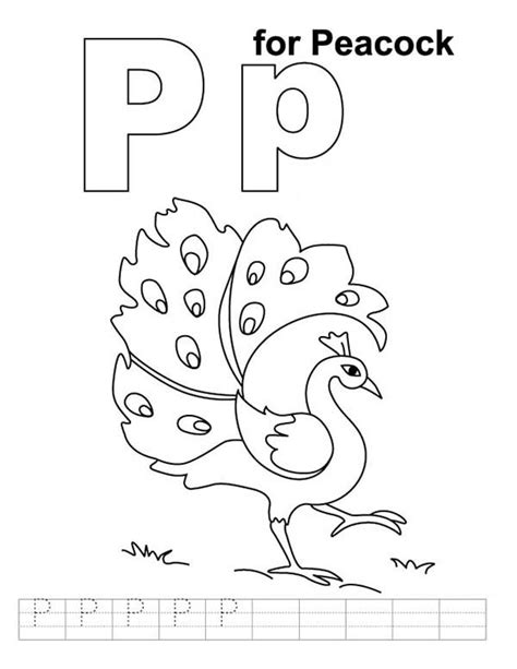 It's a great chance for kids to try different sports and activities in a fun environment. Letter P coloring pages to download and print for free