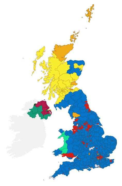 Election Results Map Scotland 2019 Gambaran