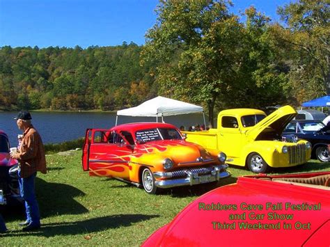 Robbers Cave Car Show Bcardf