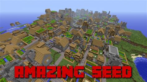 Minecraft Village Seed Xbox 360 - ️ 11 VILLAGES! 2 TEMPLES! AND A STONE TREEE!!! AMAZING MINECRAFT SEED