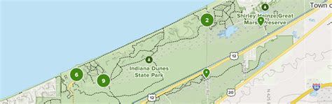 Best 10 Trails In Indiana Dunes State Park Map Details Alltrails