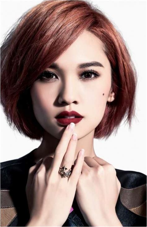 20 Best Ideas Of Short Hairstyles For Asian Round Face In 2021 Asian