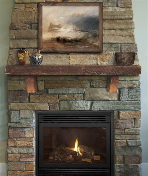 See more ideas about wood fireplace mantel, wood mantels, diy fireplace mantle. Pearl Mantels Reclaimed Pine Wood Fireplace Mantel Shelf ...