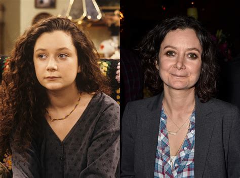 Sara Gilbert From Roseanne Cast Then And Now E News