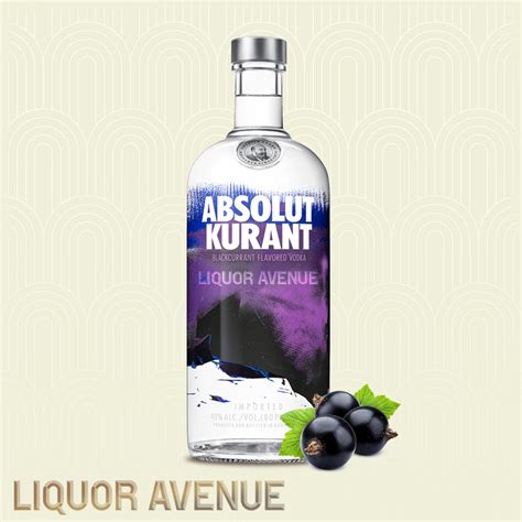 Jual Absolut Kurant Blackcurrant Flavored Vodka 700ml Indonesiashopee