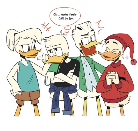 Mebs Here — Some Teenage Duck Twins Cousins Disney Cartoon Movies