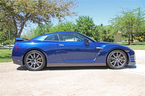 2012 Nissan Gt R Blue Premium For Sale 13k Miles