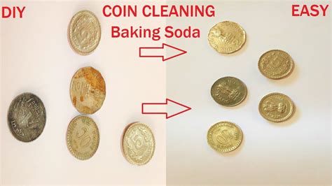 How To Remove Tarnish And Clean Coins Using Baking Soda Howtofunda