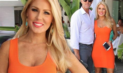 Gretchen Rossi Wows In Minidress With Slade Smiley At Villa Blanca In Beverly Hills Daily Mail
