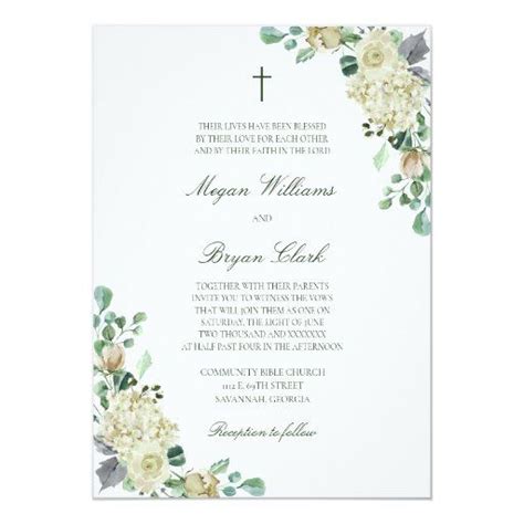 Christian Wedding Card Christian Wedding Invitation Wordings