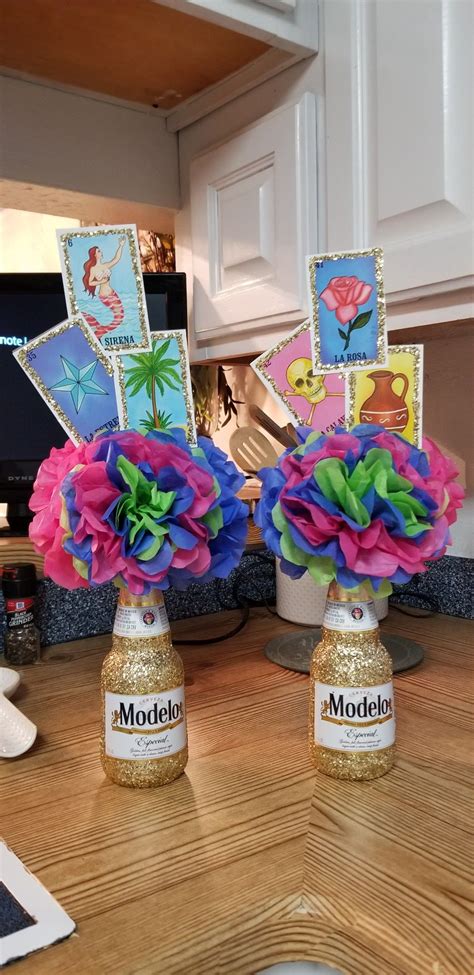 Fiesta Theme Centerpiece Ales Elmalar Kristal