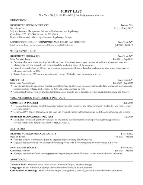 Key Account Manager Resume Example for 2022 | Resume Worded