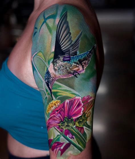 Hummingbird Feeding Tattoo Ideas For Men And Women In 2024