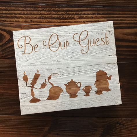 Welcome Your Guests With Some Rustic Appeal With This Be Our Guest Sign