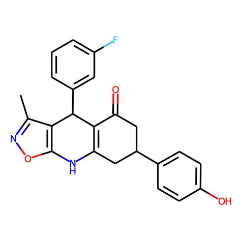 D526 0194 — Chemdiv Screening Compound 4 3 Fluorophenyl 7 4