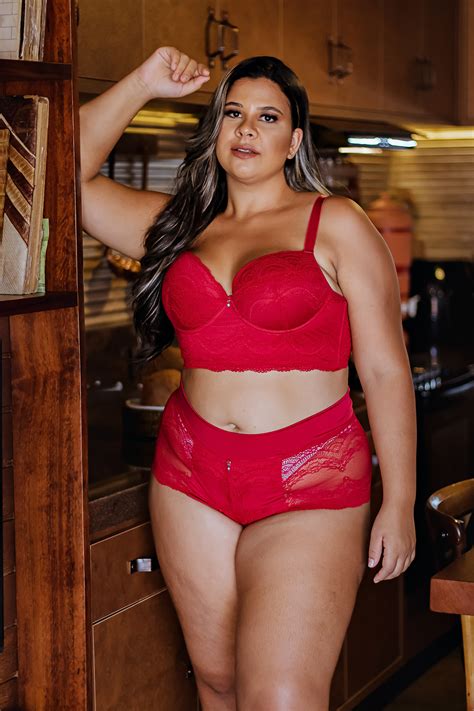 Conjunto Lingerie Plus Size Minhamoda Lingerie Minhamoda Sex Shop