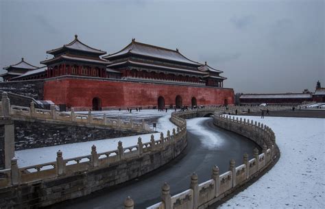 Forbidden City Turns White As Snow Blankets Centuries Old Palaces Cgtn