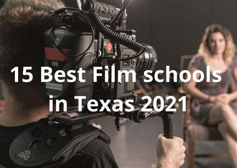 Top Film Schools In Texas