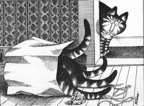B Kliban Cat Original Vintage Art Print Perfect For Cat