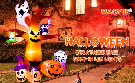 Maoyue 8 Ft Halloween Inflatables Halloween Decorations