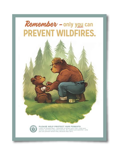 Prevent Wildfires Poster The Landmark Project