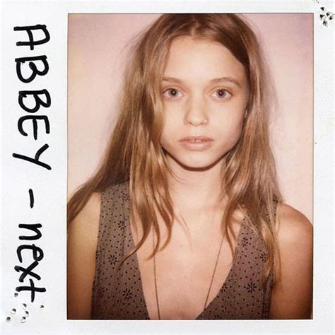 abbey lee kershaw from coacd casting director douglas perrett s personal collection of early