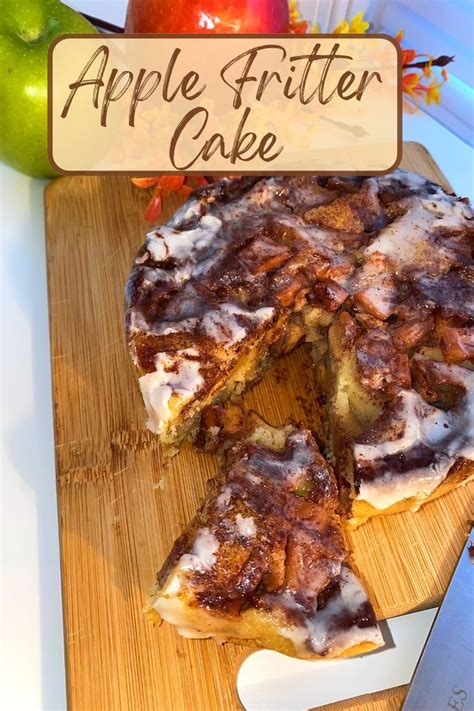 Apple Fritter Cake Recipe