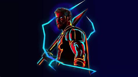 Customize and personalise your desktop, mobile phone and tablet with these free wallpapers! Neon Avengers 1920x1080 Desktop Wallpapers (based on ...