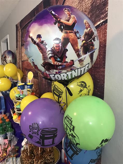 Pop Party Balloon Decorations Fortnite