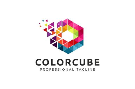 Colorful Cube Logo 236936 Logos Design Bundles