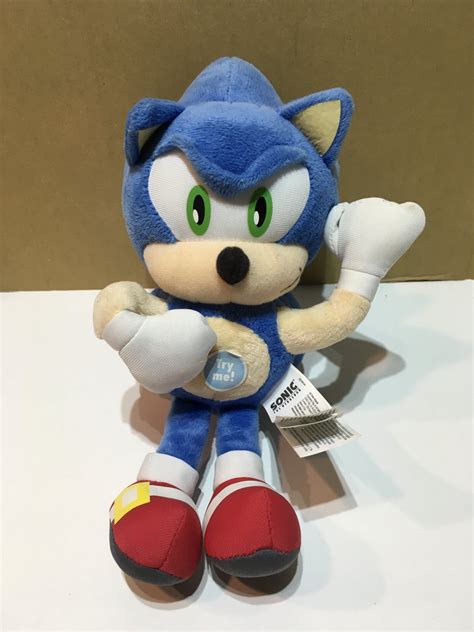 Sonic The Hedgehog Plush With Sound Effects Underground Toys Sega