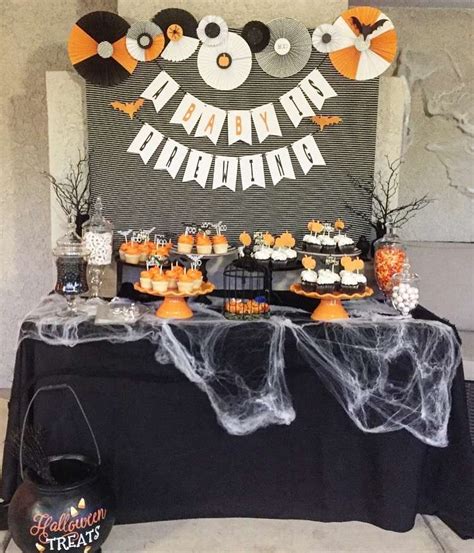 This printable baby shower invitation is a must have for your boy baby shower! A Baby is Brewing - Halloween Themed Baby Shower