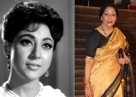 Actress Mala Sinha Then And Now Stills Veethi Actresses Vintage Bollywood Retro Bollywood