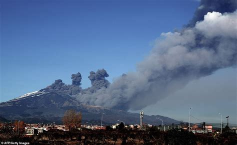 Places catania, italy community organizationenvironmental conservation organization etna. Mount Etna releases gigantic ash cloud over Sicily | Daily Mail Online