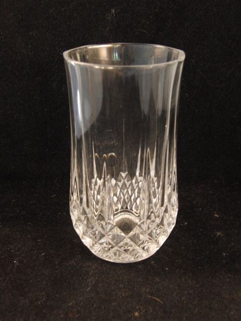 Genuine Lead Crystal Water Glasses 4 Glasses Etsy