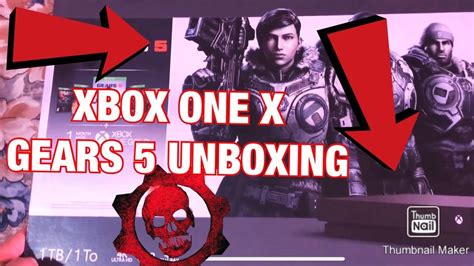 Xbox One X Gears Of War Bundle Unboxing Youtube