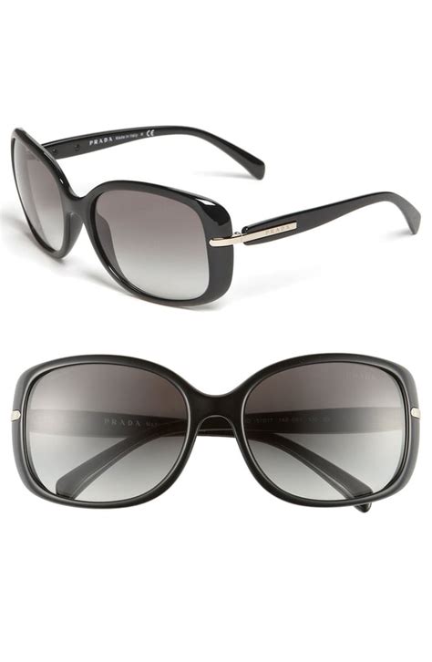 Prada 57mm Rectangular Sunglasses Jennifer Aniston Sunglasses