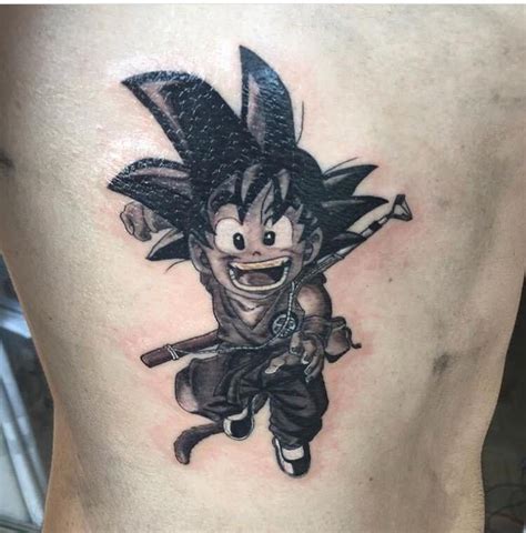 Kid Goku Tattoo Kidgokutattoo Kidgoku Z Tattoo Dragon Ball Tattoo