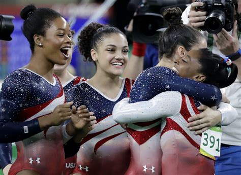 Us Womens Gymnastics Team Wins Gold At Rio Olympics Cbs News