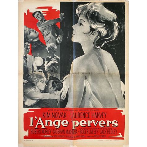 Affiche de cinéma française de L ANGE PERVERS x cm