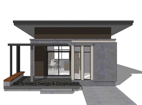 Small Concrete House Plan By Sjarchitect 1 แบบบ้านและไอเดียการตกแต่งบ้าน