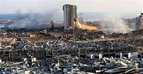 Beirut Explosion Aerial Video Shows Scope Of Devastation After Beirut