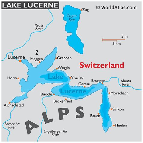 Lake Lucerne Worldatlas