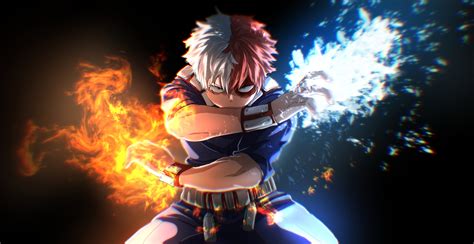 2174x1120 Resolution My Hero Academia 4k Cool Shoto Todoroki 2174x1120